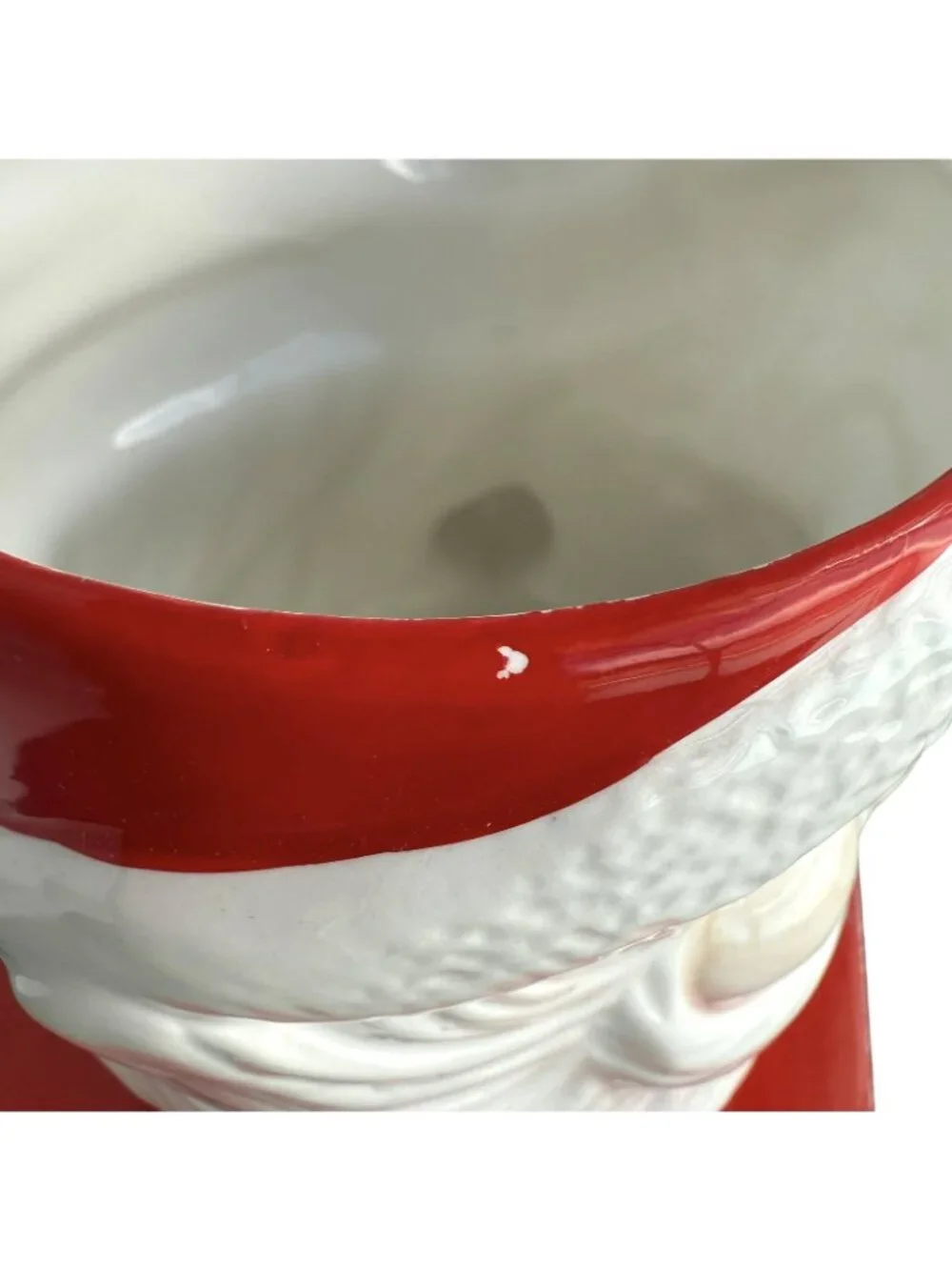 Vintage Santa Face Mug Cup Ceramic w/ Original Box Taiwan 16-4133